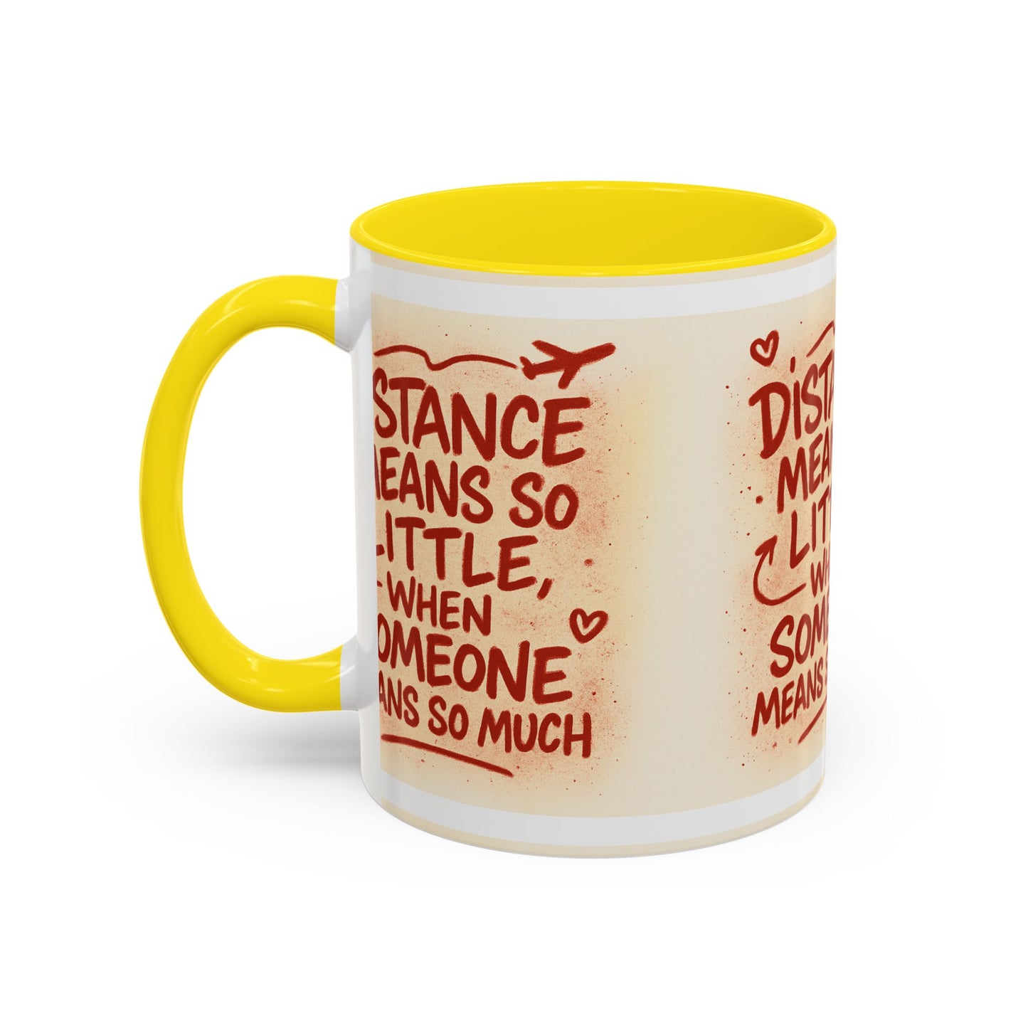 Meaningful Distance Coffee Mug - Perfect Gift for Loved Ones, Coffee Lovers, Long-Distance Relationships, Valentine’s Day, Anniversary