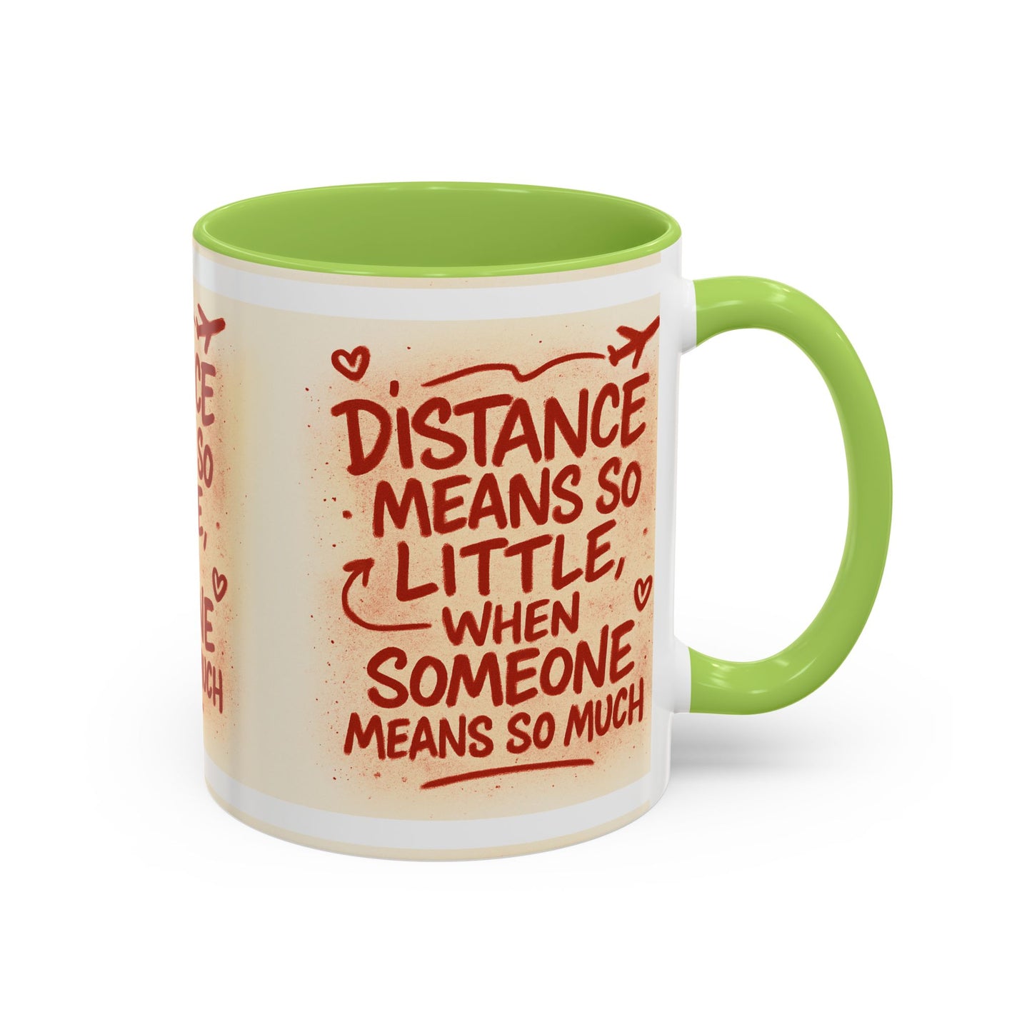 Meaningful Distance Coffee Mug - Perfect Gift for Loved Ones, Coffee Lovers, Long-Distance Relationships, Valentine’s Day, Anniversary