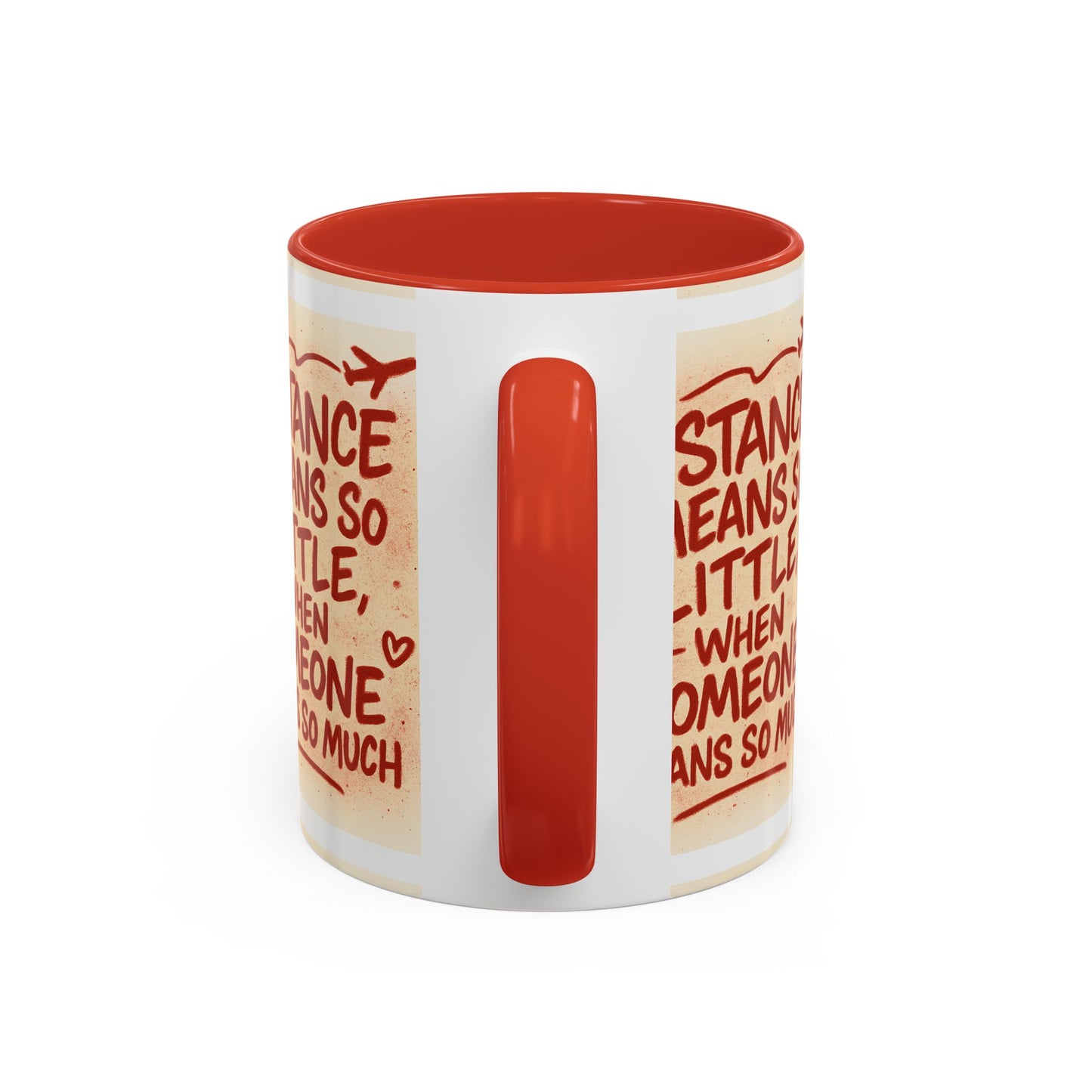 Meaningful Distance Coffee Mug - Perfect Gift for Loved Ones, Coffee Lovers, Long-Distance Relationships, Valentine’s Day, Anniversary