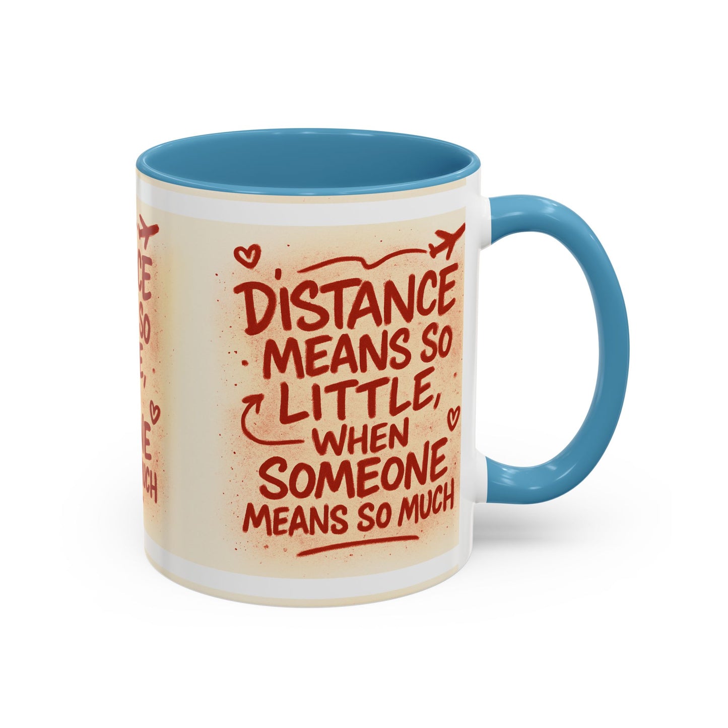 Meaningful Distance Coffee Mug - Perfect Gift for Loved Ones, Coffee Lovers, Long-Distance Relationships, Valentine’s Day, Anniversary