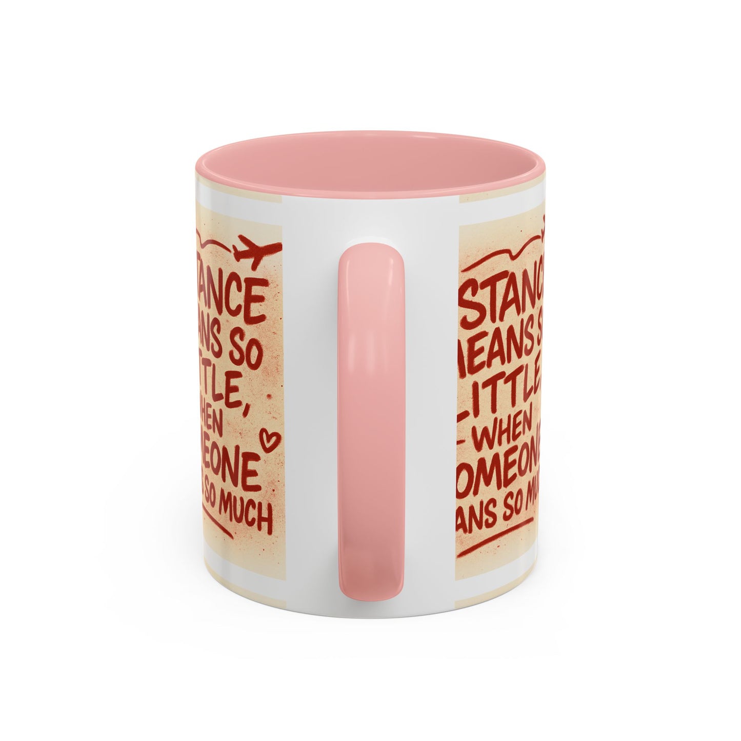 Meaningful Distance Coffee Mug - Perfect Gift for Loved Ones, Coffee Lovers, Long-Distance Relationships, Valentine’s Day, Anniversary