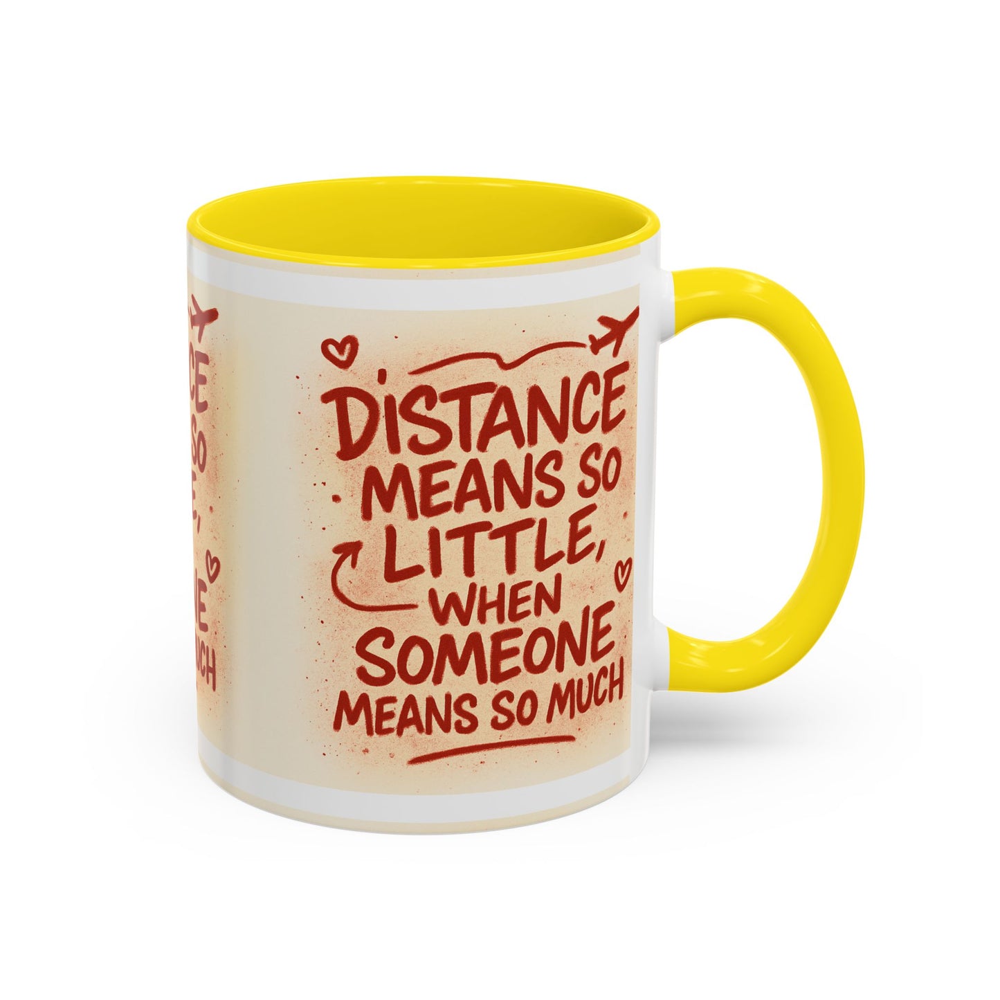 Meaningful Distance Coffee Mug - Perfect Gift for Loved Ones, Coffee Lovers, Long-Distance Relationships, Valentine’s Day, Anniversary
