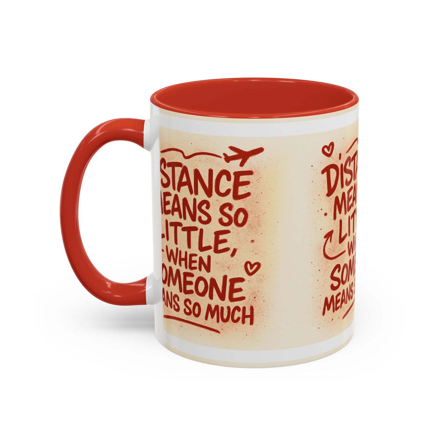 Meaningful Distance Coffee Mug - Perfect Gift for Loved Ones, Coffee Lovers, Long-Distance Relationships, Valentine’s Day, Anniversary