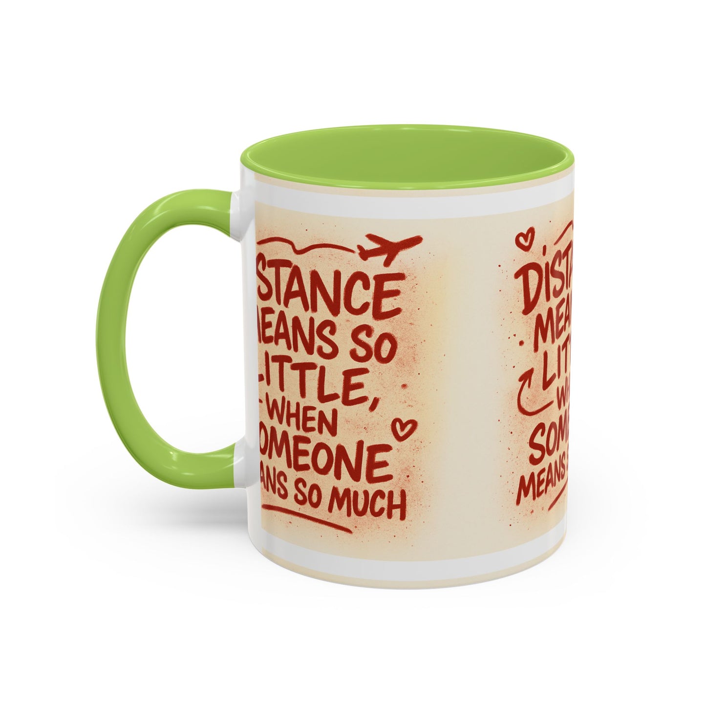 Meaningful Distance Coffee Mug - Perfect Gift for Loved Ones, Coffee Lovers, Long-Distance Relationships, Valentine’s Day, Anniversary