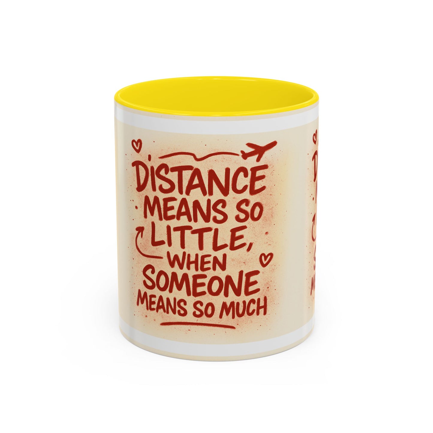 Meaningful Distance Coffee Mug - Perfect Gift for Loved Ones, Coffee Lovers, Long-Distance Relationships, Valentine’s Day, Anniversary