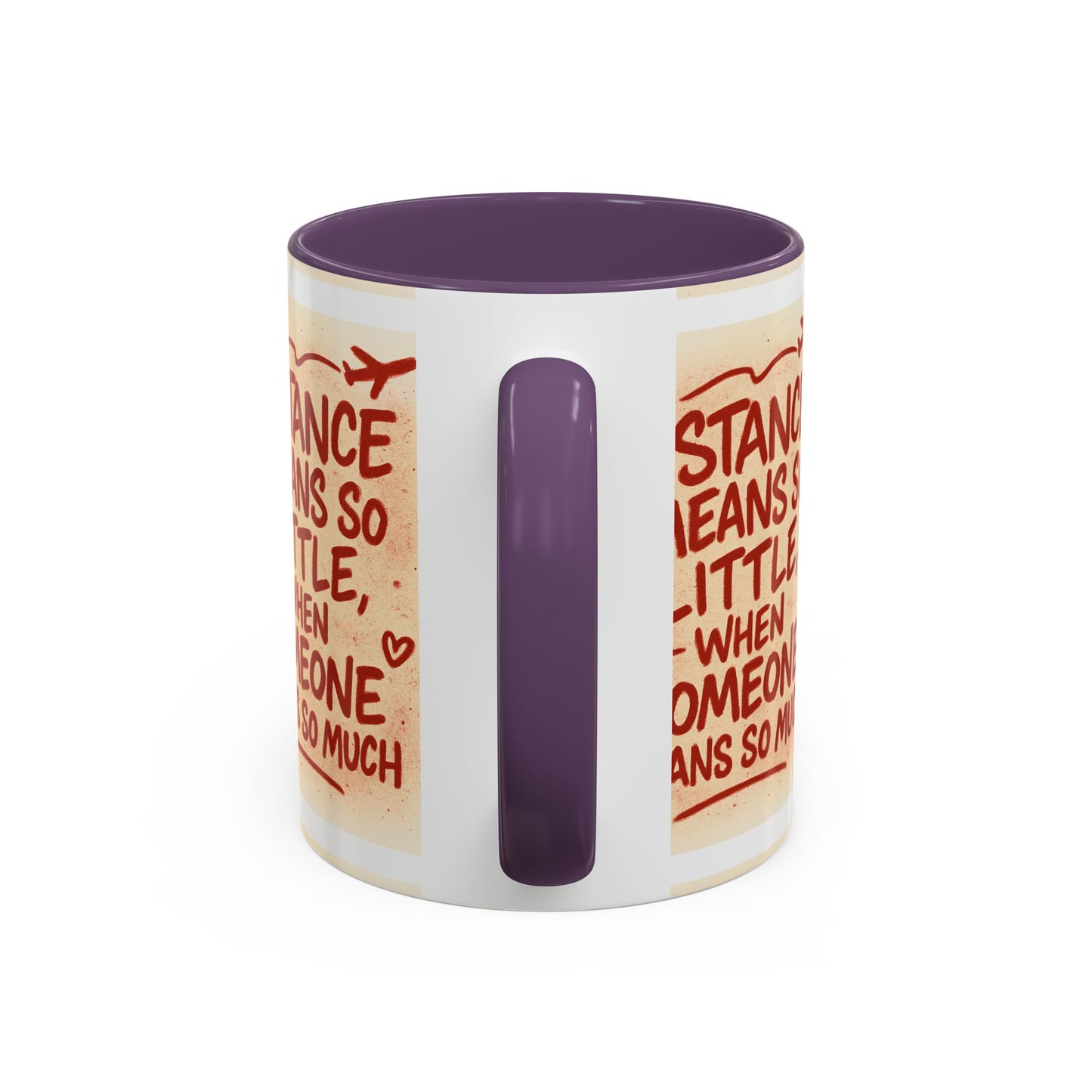 Meaningful Distance Coffee Mug - Perfect Gift for Loved Ones, Coffee Lovers, Long-Distance Relationships, Valentine’s Day, Anniversary